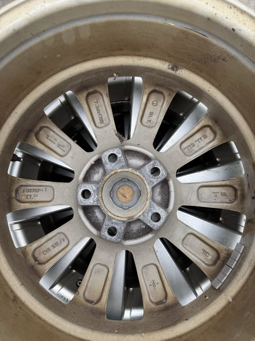 4 бр. Лети джанти 17 цола за БМВ  Х3 5х120