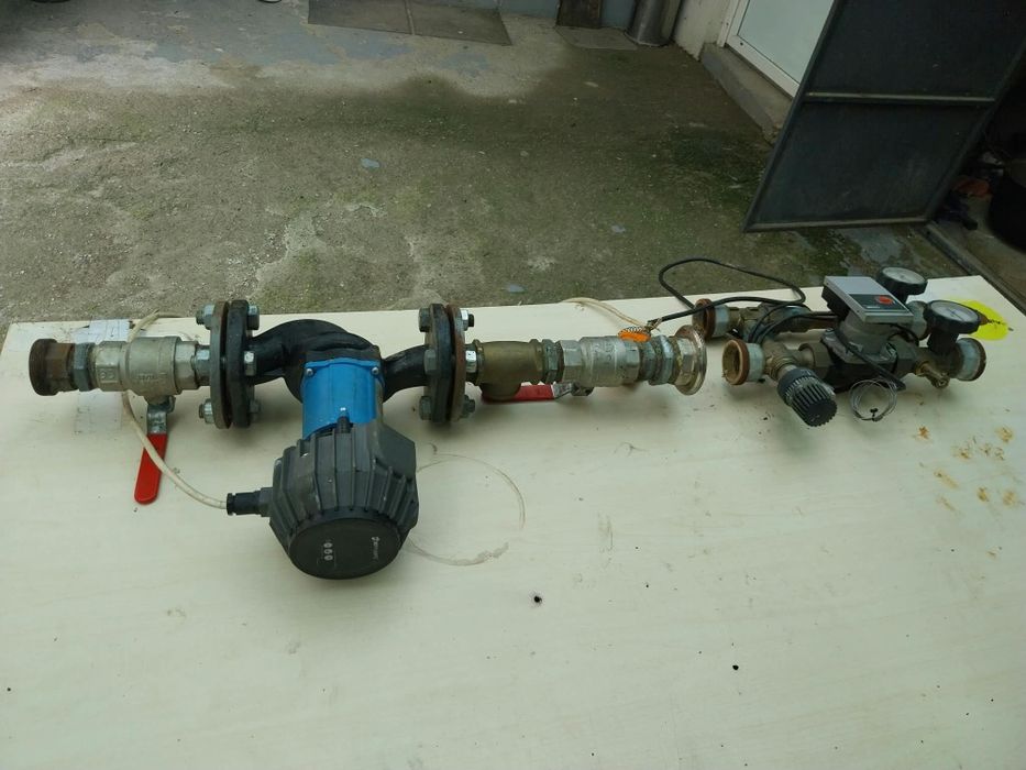 Grup pompare încălzire cu pompă IMP Pumps + Wilo DN40 – complet