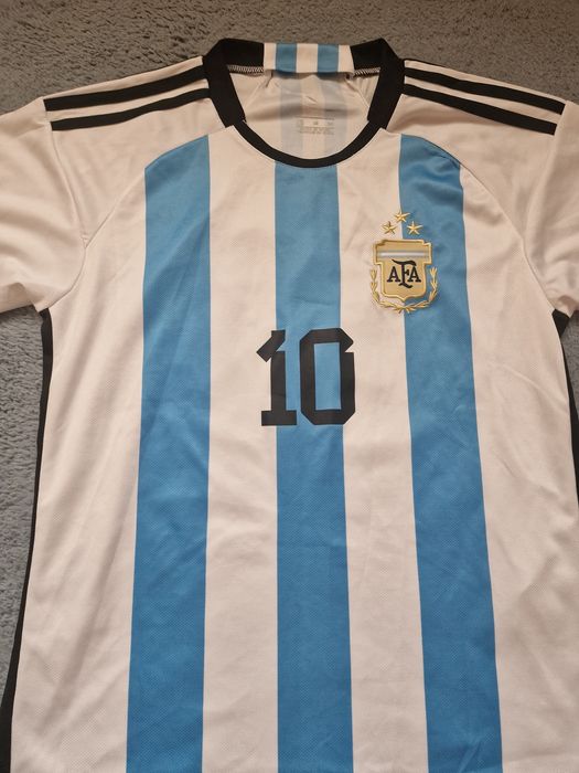 Tricou Argentina Lionel Messi #10 – Mânecă lungă
