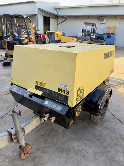 Motocompresor Keser M43 / 3401 h functionare / 4.3m3 / Kubota / Atlas