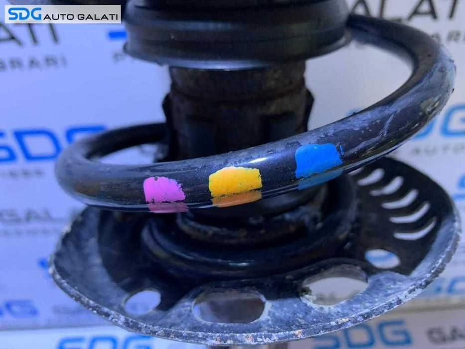 Amortizor Telescop Complet cu Arc si Flansa Fata Dreapta VW Golf 5 PLUS 1.9 TDI 2004 - 2008 Cod 1K0413031BF [LS0700]