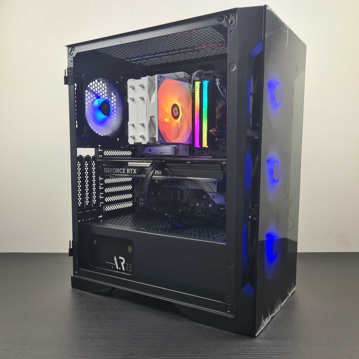 Геймърски Компютър! Ново! RTX 4070, Intel i5-13400F, 32GB RAM