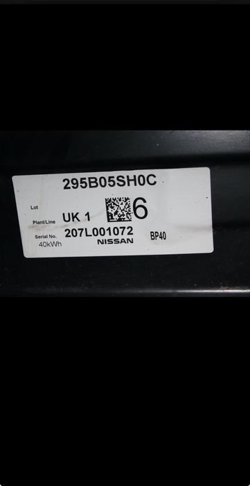 Nissan leaf,baterie 40 kw.soh 93%,89%