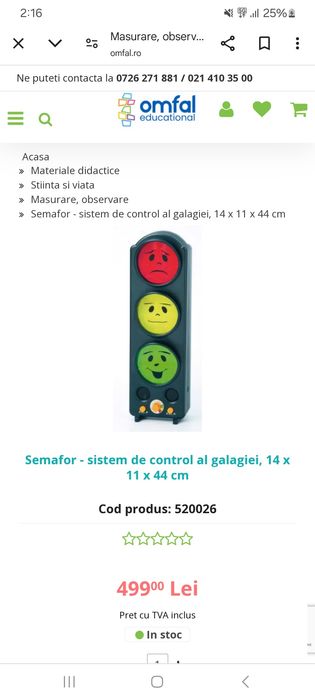 Semafor cu sunete-sistem de control al galagiei NOU