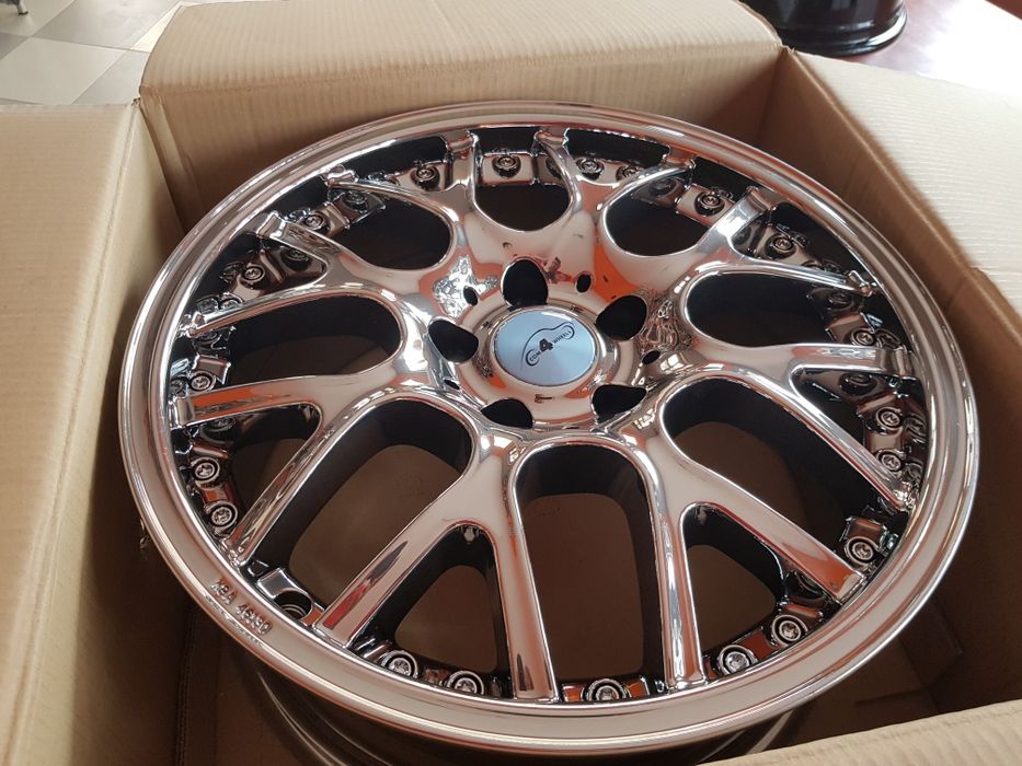 jante de aliaj pentru opel si saab marca com4wheels pe 18 full crom
