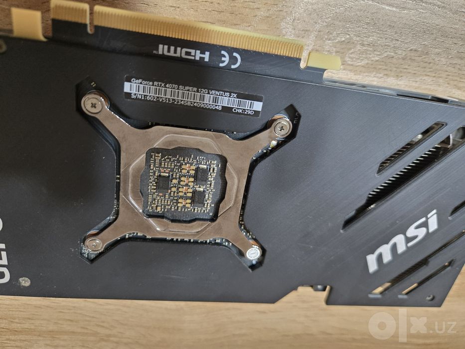 MSI GeForce RTX 4070 SUPER 12Gb VENTUS 2X (Б/У)