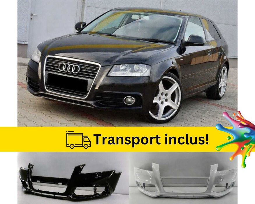 Bara fata Audi A3 8P 2008-2012 S-LINE Negru Gri Albastru Alb Rosu Maro