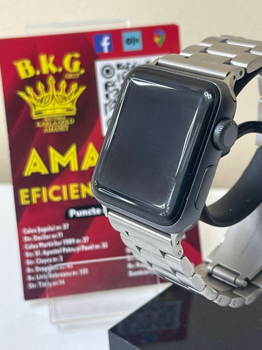 Apple Watch 3 38mm Amanet BKG
