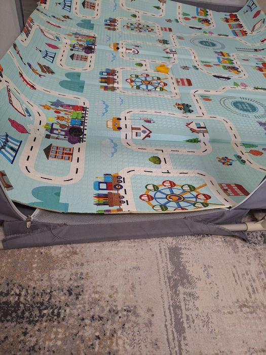 Țarc de joacă pentru bebeluși și copii Pitikot 180×150 cm și 69 cm înălțime