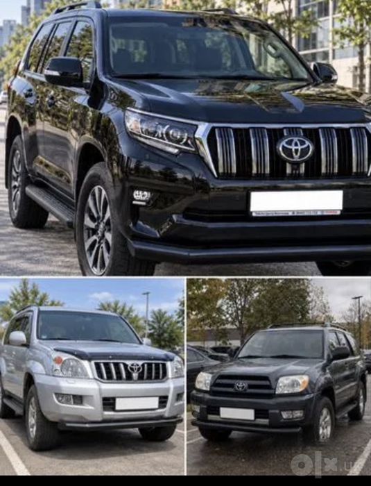 Защита бампера Toyota Land Cruiser Prado 4Runner