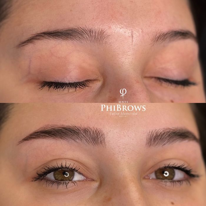Процедура Микроблейдинг PhiBrows / перманентен грим / PMU вежди