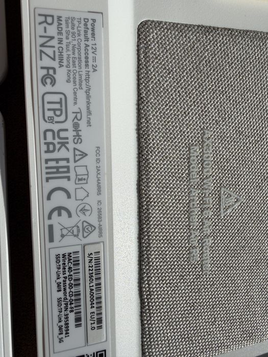 Router Wireless TP-Link Archer Air R5, AX3000, Dual-Band, Wi-Fi 6