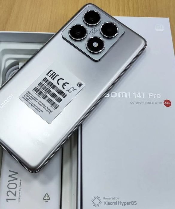 Xiaomi 14 T pro 12 ga 1-terra hotira im otgan.