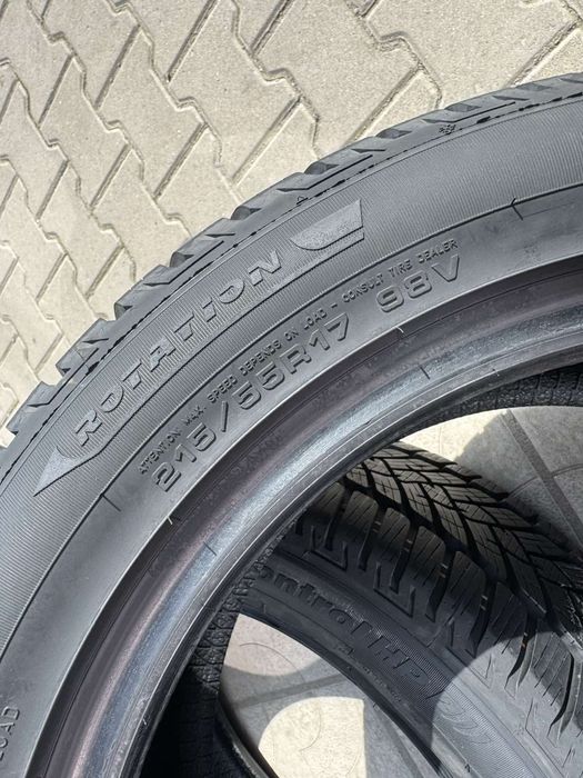 4бр.зимни гуми 215/55/17 98V Fulda Kristall Control 2025г.