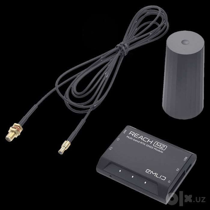 Emlid Reach M2 — это компактный 2-частотный (L1/L2) GNSS-модуль