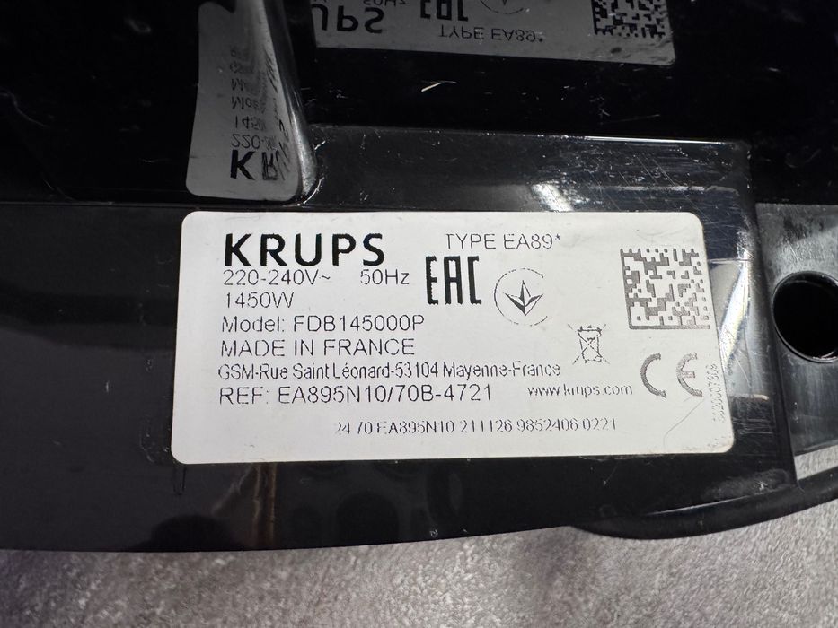 Кафемашина KRUPS Evidence ONE - EA895 N