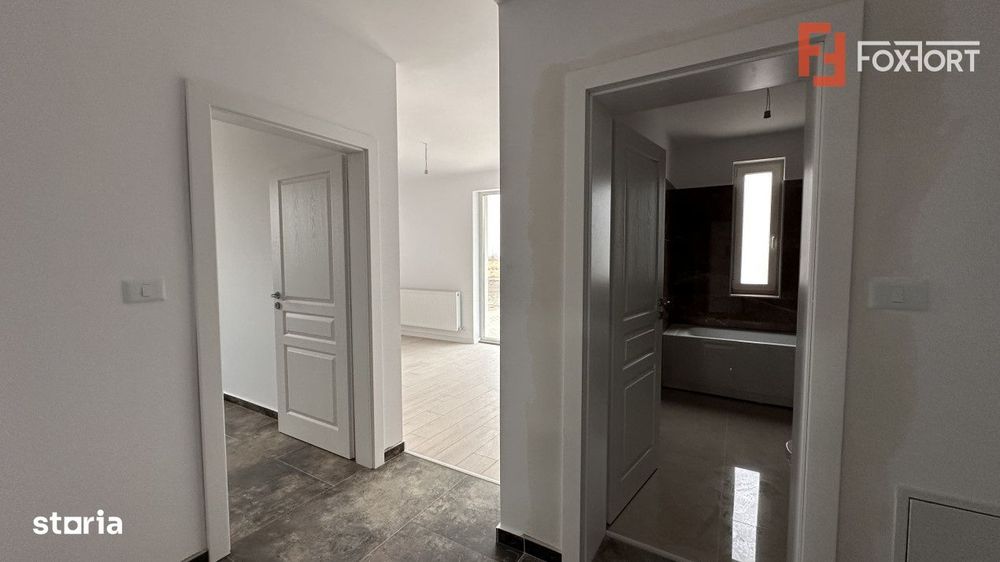 Apartament cu o camera, 35 mp, bucatarie inchisa in Giroc