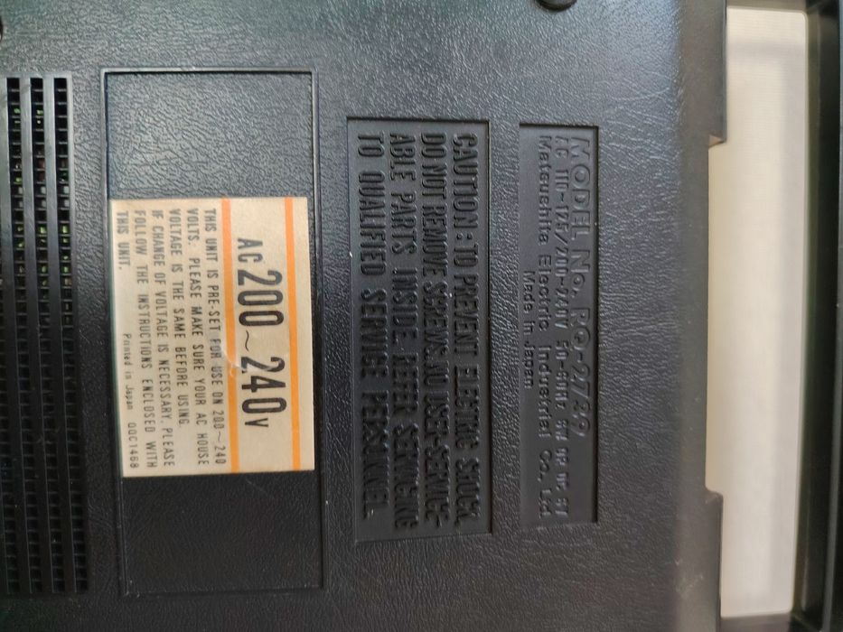 Casetofon Panasonic RQ-2739