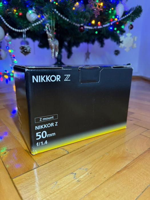 Obiectiv Nikon - Z NIKKOR 50mm, f/1.4, Nikon Z-Mount / NOU NOUT