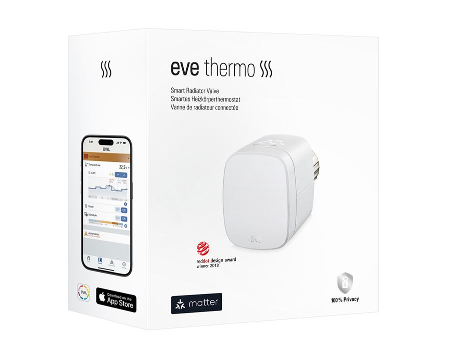 Смарт Термоглава Eve Thermo Smart LED Display - Homekit / Google Home