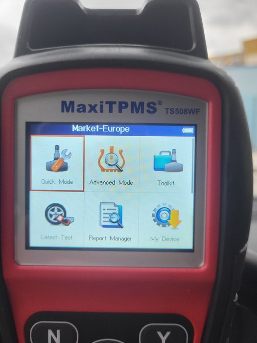Обучение на TPMS  сензори за  налягането на гумите.