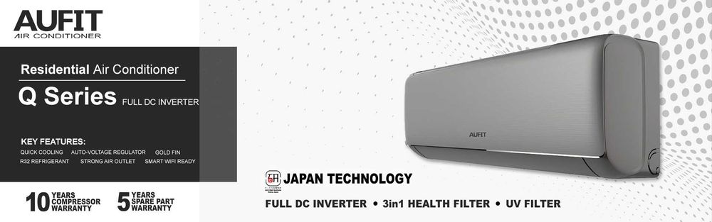 Кондиционер AUX 12 inverter | Гарантия 3/10 лет + доставка по городу!