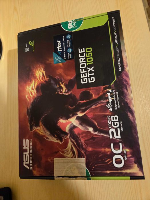 Placa video gtx 1050 oc