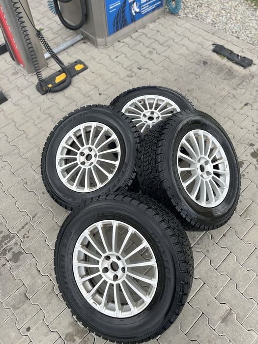 Set 4 jante OZ Italia + anvelope de iarnă Dunlop Grandtrek SJ5 265/60 R18
