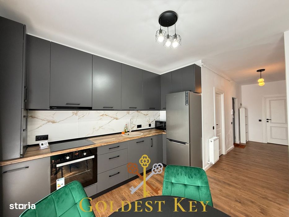 NOU - apartament cu 3 camere, 2 bai, balcon si 2 parcari