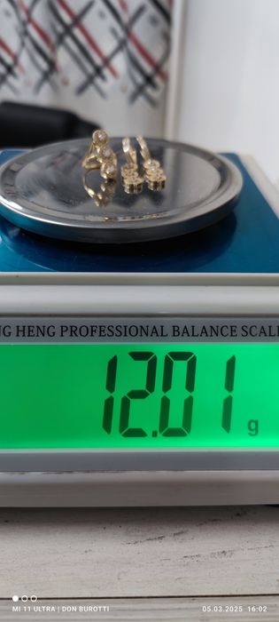 Женский золотой комплект