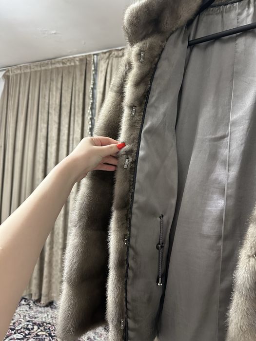 Норковая  шуба автоледи