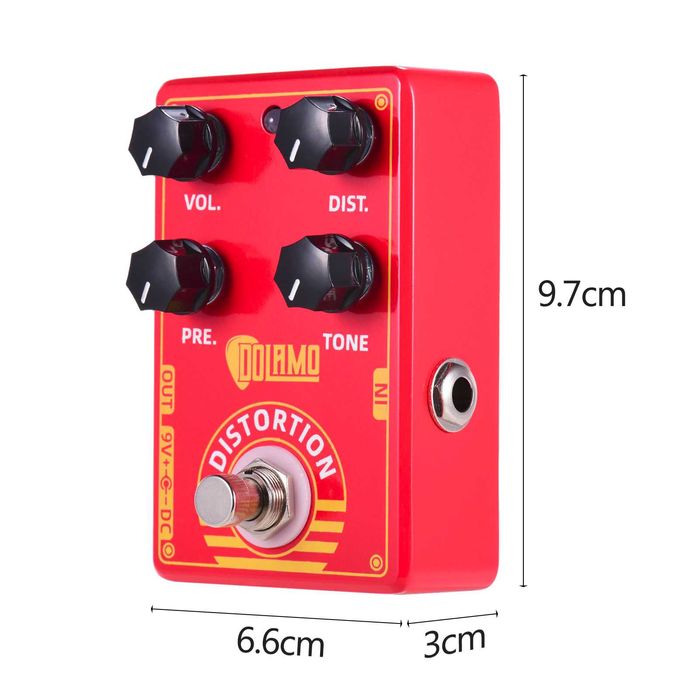 DOLAMO (D-9) - Distortion Guitar Effect Pedal