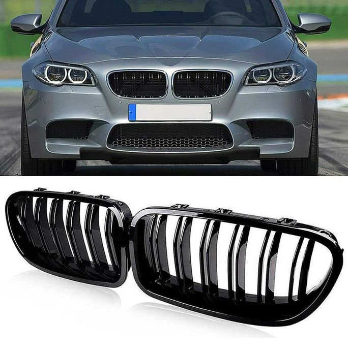 М двойни бъбреци за бмв ф10 ф11 преди фейс / Решетки за bmw f10 f11 M / добавки