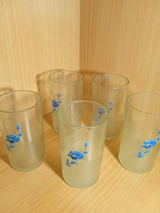 стаканы с рисунком 15 штук