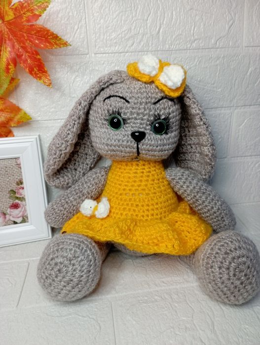Вязаные игрушки ручной работы