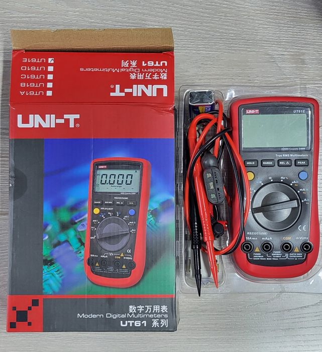 Профессиональный цифровой мультиметр UNI-T UT61