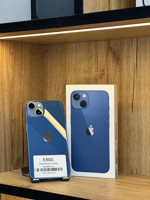 айфон 13 синий идеал