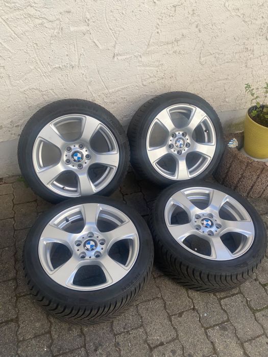 Jante BMW 17 Cauciucuri iarnă dot 23 225 45 17 E90 5x120
