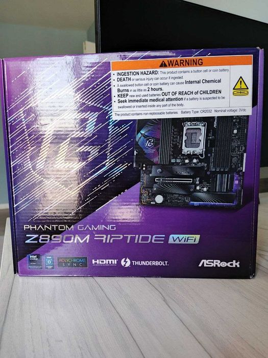 Asrock PHANTOM GAMING Z890M Riptide WiFi LGA 1851