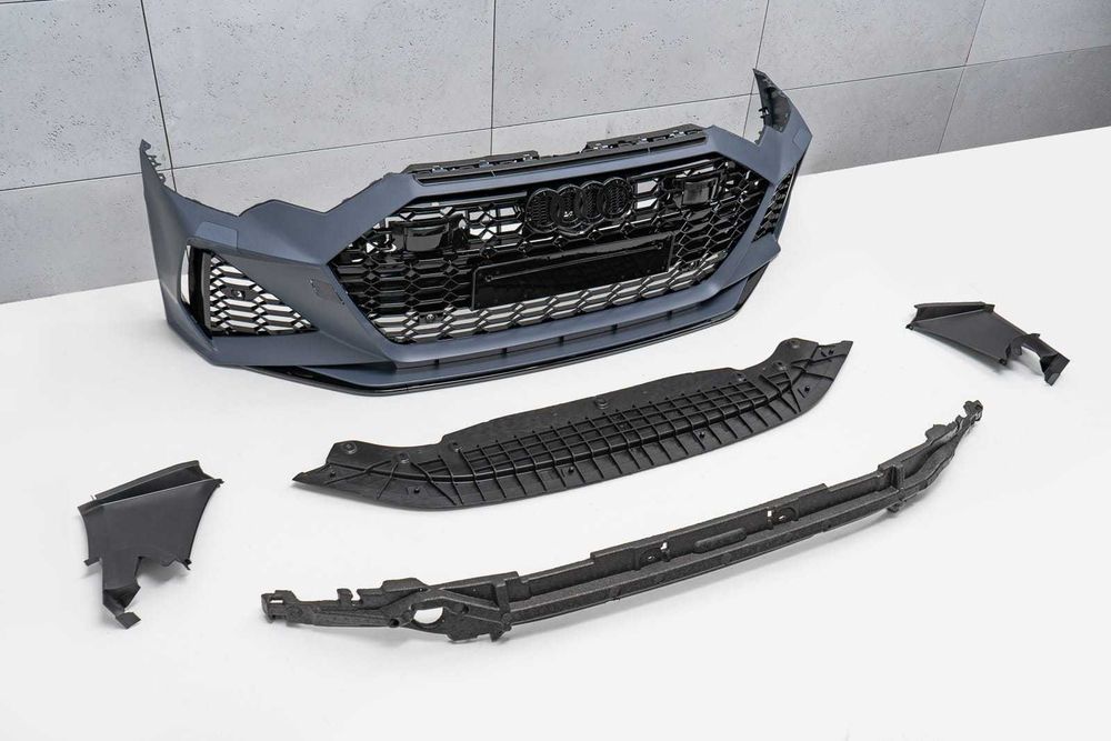 Предна броня комплект AUDI A6 C8 4K RS6 2018 - 2023  година