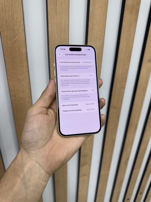 Айфон 15(128gb) 87%