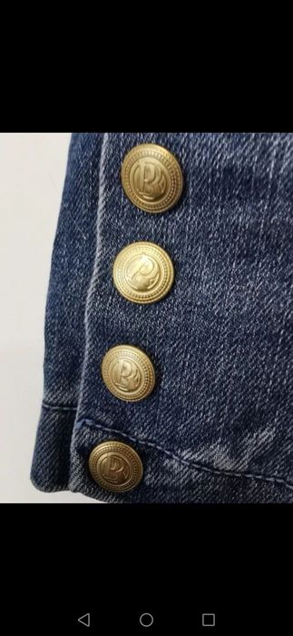 Balmain платье джинсовое