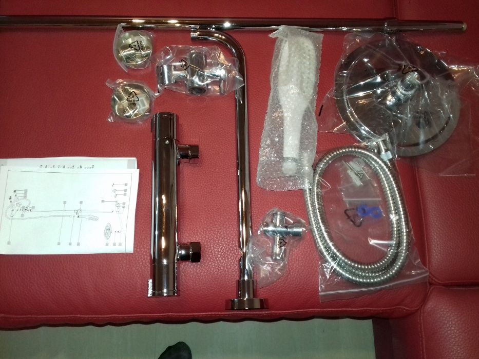 Set dus cu baterie termostatata