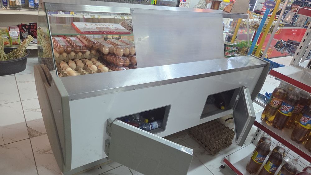 Холодильник витражный