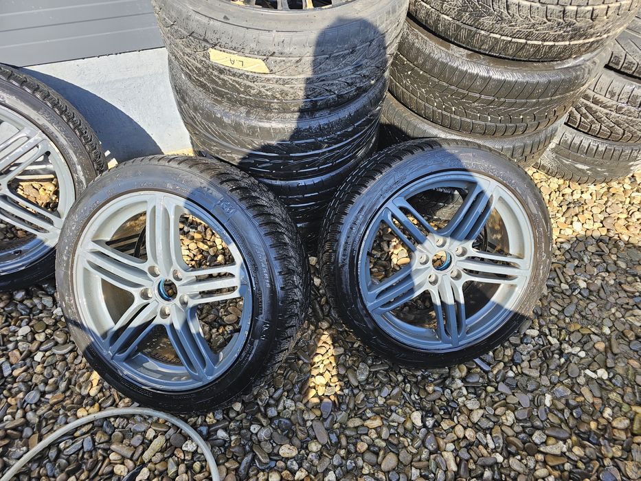 Jante Aliaj 5x112 R18 cauciucuri 235 /225 45 R18