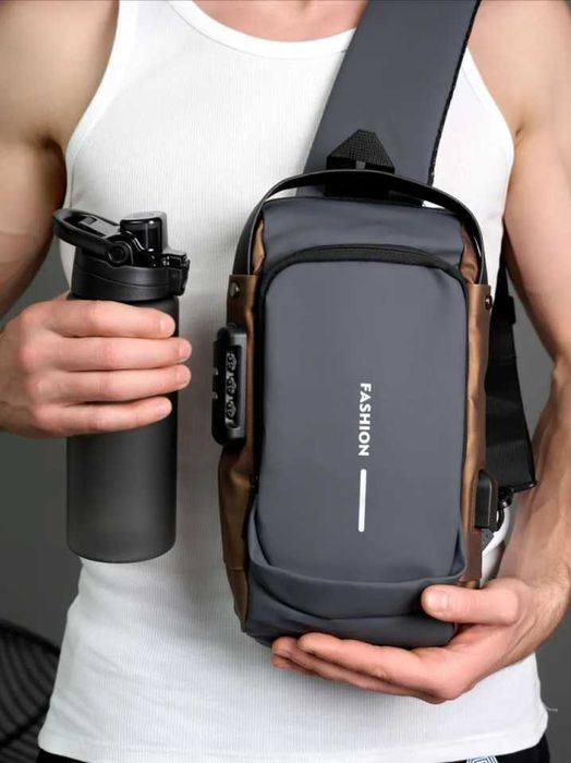 Сумка через плечо, унисекс