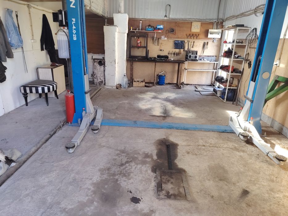 Аренда посуточно сто гараж тёплый бокс  коктал 1  самообслуживания