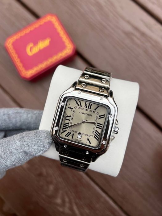 Часы Cartier Santos стильный
