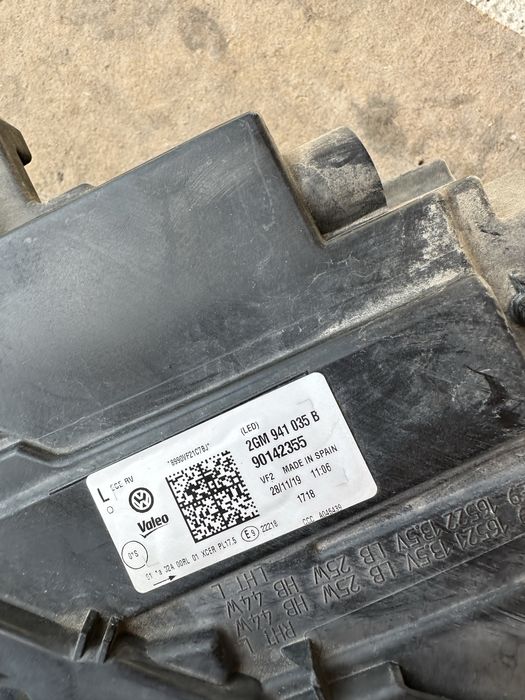 VW T-Cross 19-23 ляв фар ОЕМ