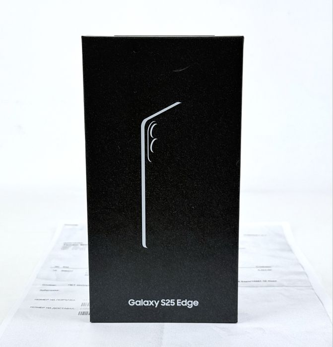 НОВ! Samsung Galaxy S25 Edge 5G 256GB 12RAM Black 2г. Гаранция!